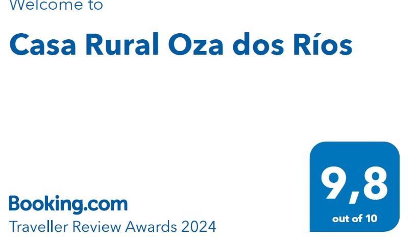 Casa Rural Oza de los Ríos Zewnętrze zdjęcie